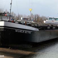Wilhelm Dettmer auf der Werft